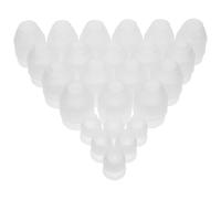 Milisten 24pcs Piping Bag Couplers Set with Small 1.6cm to Large 2.6cm Nozzle Converters, Reusable Cake Decorating Coupler Adaptors for Baking and Icing Tools