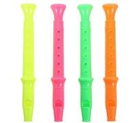 Milisten 24Pcs Whistles Music Instruments Flute for Fun Learning Sound to Enhance Music Skills and Rhythm Discrimination