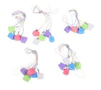 Milisten 25pcs Boy Girl's Dental Keepsake Box for Babytooth Box Tooth Keepsake Plastic Holders for Lost Teeth Fairy Holder for Boys and Girls Suitable for Party School Home Memory Storage