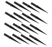 Milisten 25pcs Plastic Ground Stake Replacement for Solar Path Light and Garden Lamp, 12x110mm M8 Reinforced Light Stakes for Outdoor Lawn and Garden Lighting