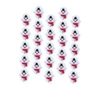 Milisten 25pcs Snowman Wobbly Bright Educational Childrens Table Decor for Parent Interaction and Holiday Theme Party Use