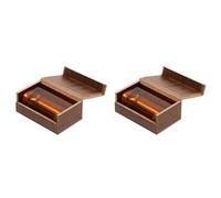 Milisten 2packs String Cello Bow Light Rosin for Violin Safe Natural Material Case