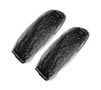 Milisten 2pcs Adjustable Black Nylon Birdcage Net Cover for Parrots and Parakeets XL (Perimeter 150-210cm, Height 35cm) Breathable Dust-Proof Cage Protector Skirt for Birdcage Base