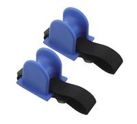 Milisten 2pcs Adjustable Boat Deck Rod Holder Lightweight Fishing Pole Mounts with Firm Grip for Kayak Canoe Sea and Boat Fishing Trips
