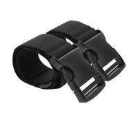 Milisten 2pcs Adjustable Luggage Strap with Robust Tension Rope for Suitcase Backpack Fanny Pack Extender Multipurpose Travel Bag Strap Wide Compact Space-saving Design