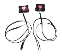 Milisten 2PCS Adjustable Soft Breathable Rabbit Harness with Leash for Small Pets Guinea Pigs Chinchillas Ferrets Comfortable Pet Vest for Outdoor Walks and Social Activities Red Plaid