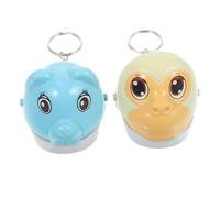 Milisten 2pcs Animal Teeth Game Keychain Creative Finger Biting Game for Fun Party Favor Portable Animal Design for Birthday and Christmas Celebrations