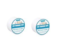 Milisten 2pcs Anti-scratching Cat Scratch Protector Tape Self-adhesive Sofa Shielding Sticker Flexible Transparent Material for Furniture Defense against Pet Claws