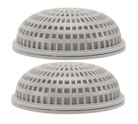 Milisten 2Pcs Aquarium Planting Containers White Aquatic Plant Holders Easy Installation Plastic for Fish Tank Breeding and Decoration