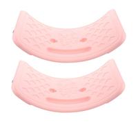Milisten 2pcs Balance Beam Wobble Board Heavy Duty Pe Seesaw for Indoor Play Motor Skills Development Sensory Integration Training