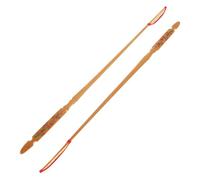 Milisten 2Pcs Bamboo Yangqin Practice Hammers Yangqin Bamboo Sticks Wooden Dulcimer Tools for Professional Performance and Training