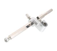 Milisten 2pcs Bass Drum Pedal Linkage Connector Arm Double Pedal Drive Shaft with Smooth Rotating Rod for Jazz Drums Sturdy Hardware