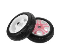 Milisten 2pcs Bicycle Rear Wheels Replacement for Bike and Tricycles Easy Install Rear Wheels for Training Bicycles