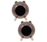 Milisten 2pcs Bite-resistant Hamster Hideout Bed Small Pet House for Indoor Use for Guinea Pigs and Hedgehogs Provides Warmth and Privacy Enhances Sleep Quality