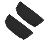 Milisten 2pcs Black Neoprene Stroller Handle Covers Comfortable Feel and Foldable Design for Umbrella Handles and Armrests, Protective Grip Sleeves for Outdoor Use