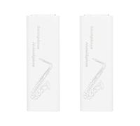 Milisten 2pcs Box Saxophone Storage Box Clarinet Carrying Case Sax Holder Abs Material Ventilation Holes