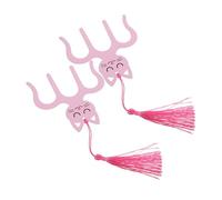 Milisten 2pcs Cat Design Metal Music Book Clips Strong Grip Music Holders for Piano Accessories Lightweight Portable Page Holders for Notebooks and Books