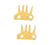 Milisten 2pcs Cat Dog Weaning Suit Vest Pet Protector Licking Biting Blocker Quick Release Back Straps Dog Suit