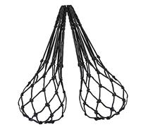 Milisten 2pcs Chicken Hanging Feeder Net Bag Multi Purpose Poultry Vegetable Fruit Holder for Foraging for Chickens Ducks and Birds Reusable Easy to Clean