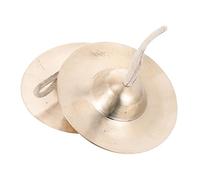 Milisten 2pcs Copper Finger Cymbals Small Cymbals for Belly Dancing Musical Instrument for Boys and Girls Boy Girl Percussion Party Toys