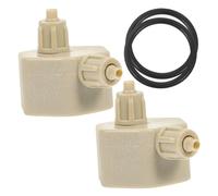 Milisten 2Pcs DIY CO2 Generator Bottle Caps for Aquarium Plants System Convenient CO2 Reactor Bottle Lids Compatible Diffuser for Fish Tank Use