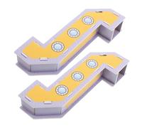 Milisten 2pcs DIY Periscope Physics Experiment Kit for Detachable Lens Educational Science Logical Thinking Teamwork Optical Principles Learning