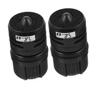 Milisten 2pcs Diy Repair Kit Wireless Cardioid Mic Material Sound for Karaoke Conferences