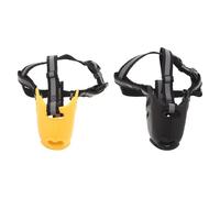 Milisten 2pcs Dog Muzzle Basket Muzzle for Biting Chewing and Scavenging Humane Cage Mouth Cover for Grooming and Training Medium Aggressive Reactive Dogs