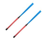 Milisten 2pcs Drum Sticks for Jazz Percussion Drum Brush for Jazz Nylon Brush Bundle Sticks for Cajon Rod