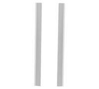 Milisten 2pcs Dustpan Replacement Strips Rubber Lip Edge Soft Pressing Strips for Hard Floors Tiles Wooden Floor Protection Easy Install Cleaning Accessories for Home Office