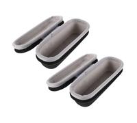 Milisten 2pcs EVA Thermometers Storage Cases Protective Hard Shell Shockproof Travel Organizer Compatible with Digital Forehead Thermometers for Home