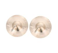 Milisten 2pcs Finger Cymbals Small Copper Cymbal Musical Instrument for Belly Dancing Dancer Ball Party Boys and Girls Boy Girl Percussion Instrument