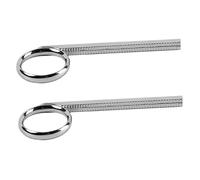 Milisten 2pcs Finger Ring Bracelet Trumpet Valve Slide Tool Musical Instrument Accessory for Trumpet Repair