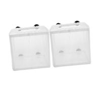 Milisten 2pcs Fish Breeding Box Transparent Fish Tank Isolation Breeding Box with Observation Window Lightweight for Shrimp Guppy Betta Aquarium Separation