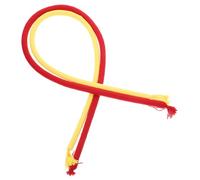 Milisten 2pcs Flexible Stiff Rope Trick Props for Beginners Portable Close-up Performance Accessories Red Yellow Stage Illusion Gimmicks for Adults