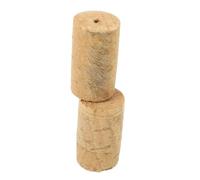 Milisten 2pcs Flute Cork Replacement Wood Headjoint Stoppers Musical Instrument Accessories Easy to Install for Experienced Musicians and Enthusiasts in Khaki