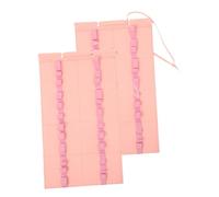 Milisten 2pcs Foldable Felt Hanging Drumstick Holder Karate Belt Display Rack Versatile Sports Belt Organizer with Cushioning Protection for Martial Arts Music Storage Portable