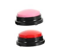Milisten 2pcs Funny Pet Sound Buttons Recordable Dog Buttons for Dog Training Home Play
