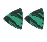 Milisten 2Pcs Green Guitar Picks Ergonomic Fingertip Protectors for Bass Acoustic Instruments Durable Picks for Strong and Sound Guitar Accessories for Musicians