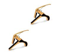 Milisten 2pcs Guitar Capo for Quick Tune and Change String Acoustic and Electric Guitar Playing Made of Metal