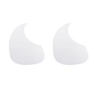 Milisten 2pcs Guitar Pickguard Creative Shape Board-protection Sticker Scratch Sticker for Guitar Fingertip Protectors and Beginners