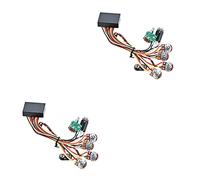 Milisten 2pcs Guitar Replacement Circuit Bass Preamp Wiring Circuits for Fretless Bass