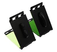 Milisten 2pcs Guitar String Cleaner for Electric and Bass Guitars with Plastic and Cloth Material Remove Rust and Wipe Fretboard Lightweight Cleaning Tool
