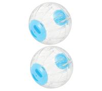 Milisten 2pcs Hamster for Pets Transparent Exercise Ventilation for Hamsters Guinea Pigs Gerbils and for Keeping Pets Healthy and Active