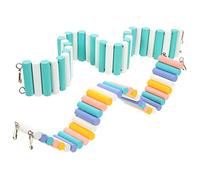 Milisten 2pcs Hamster Ladder Bridge Toy Climbing Ramp for Pets Interactive Playground Accessory for Dwarf Hamsters Mice and Gerbils Each