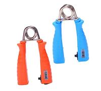 Milisten 2Pcs Hand Gripper Wrist Exerciser Heavy Strength Trainer for Gym Daily Fitness Non Slip Grip Durable Material for Arm Strengthening and Training Random Color