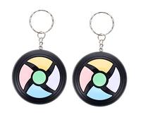 Milisten 2pcs Handheld Memory Training Keychain Educational Game for Brain Teaser Fun Portable Design for