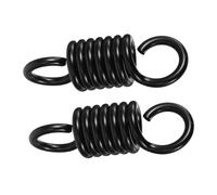 Milisten 2PCS Heavy Duty Hammock Swing Spring with Closed Structure for Secure Hanging Chair Support Outdoor Patio Extension Hooks Easy Installation for Family Fun