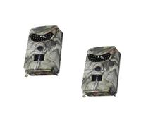 Milisten 2pcs Hunting Camera with Ir Leds Infrared Night Vision Motion Detection for Wildlife Monitoring Outdoor Scouting and Farm Security Battery Not Included
