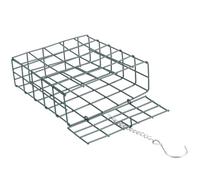 Milisten 2pcs Iron Square Bird Feeder Practical Birds Feeding Tool Supplies for Home Daily Window Use